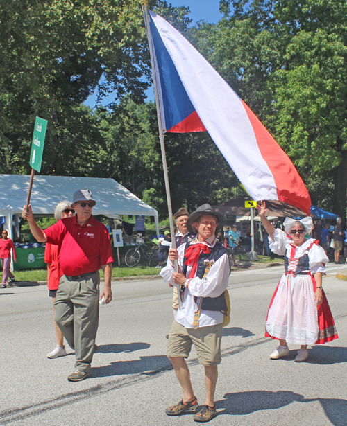 Czech Cultural Garden in Parade of Flags 2022